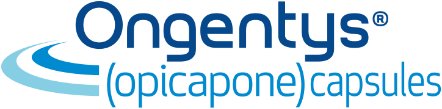 Ongentys® (opicapone) capsules logo